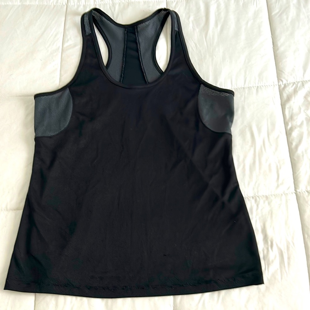 🌸🌼Black  and gray work out tank